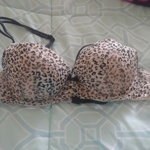 Candies 34B animal print bra